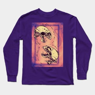 Acid Snake Skulls Long Sleeve T-Shirt